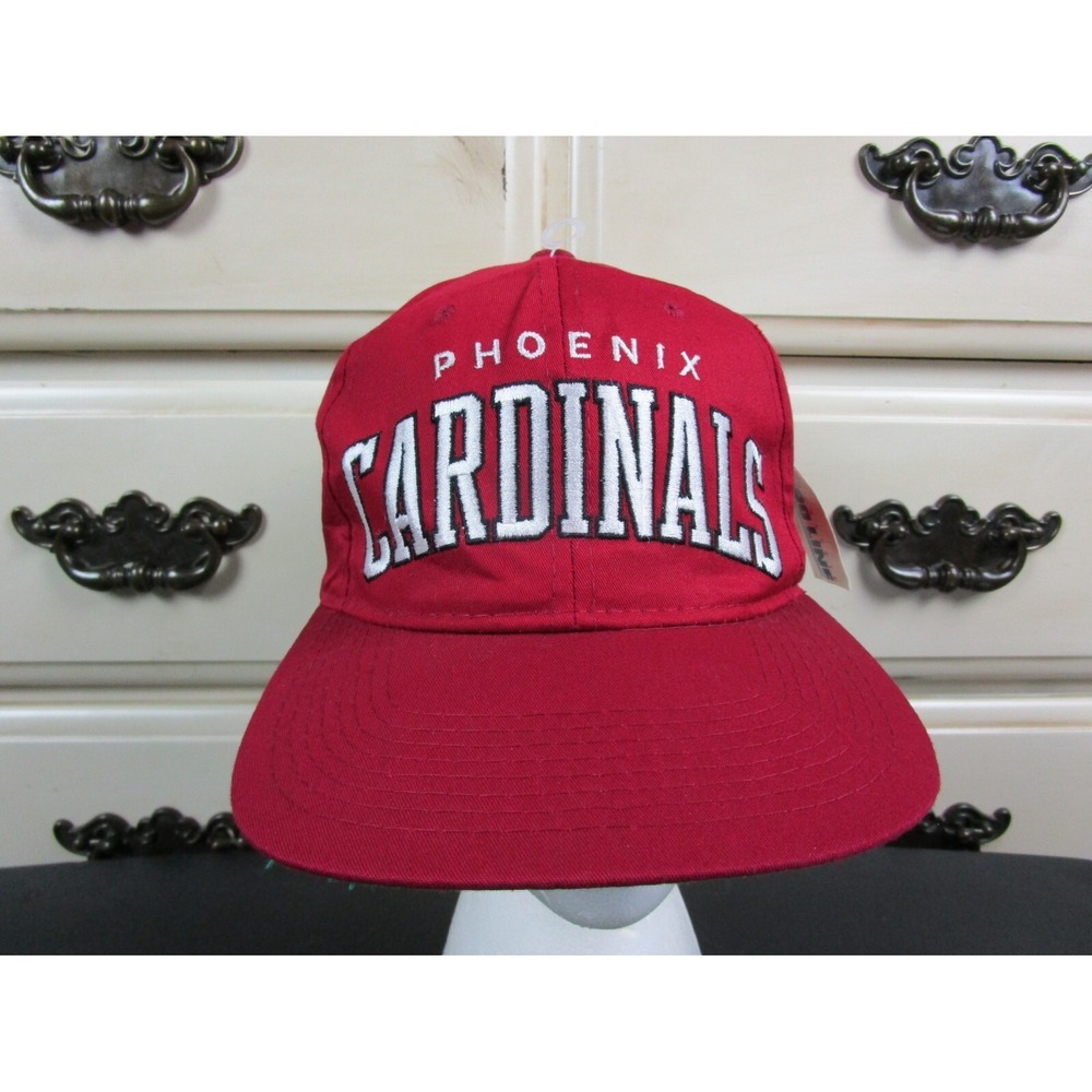 Vintage 1990s Phoenix Cardinals NWT Starter Block Letters Snapback Hat Deadstock